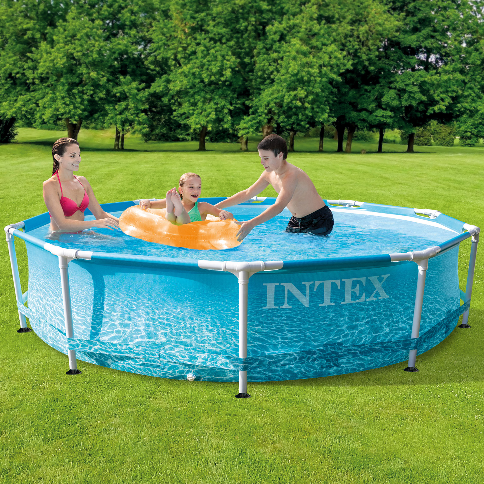 Intex Frame Pool Set Beachside Ø 305 x 76 cm - ohne Zubehör