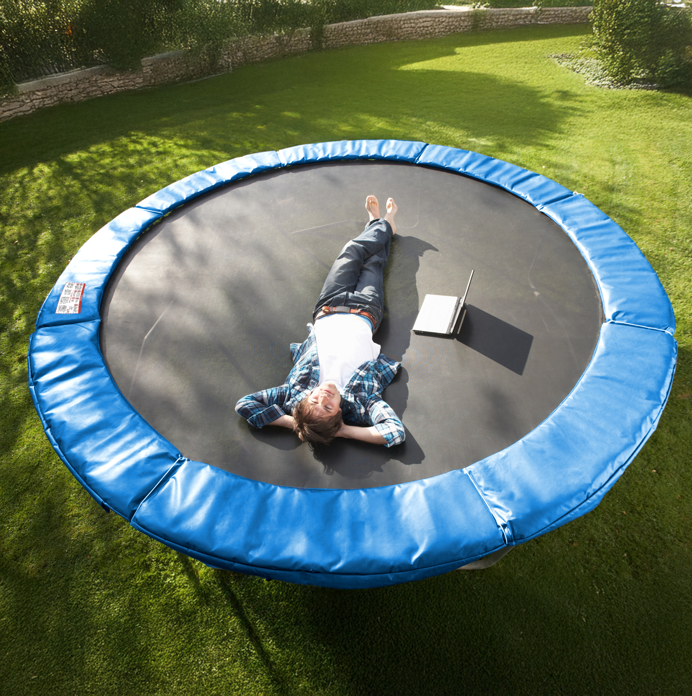 Terena® Federabdeckung Randabdeckung für Trampolin 366 cm