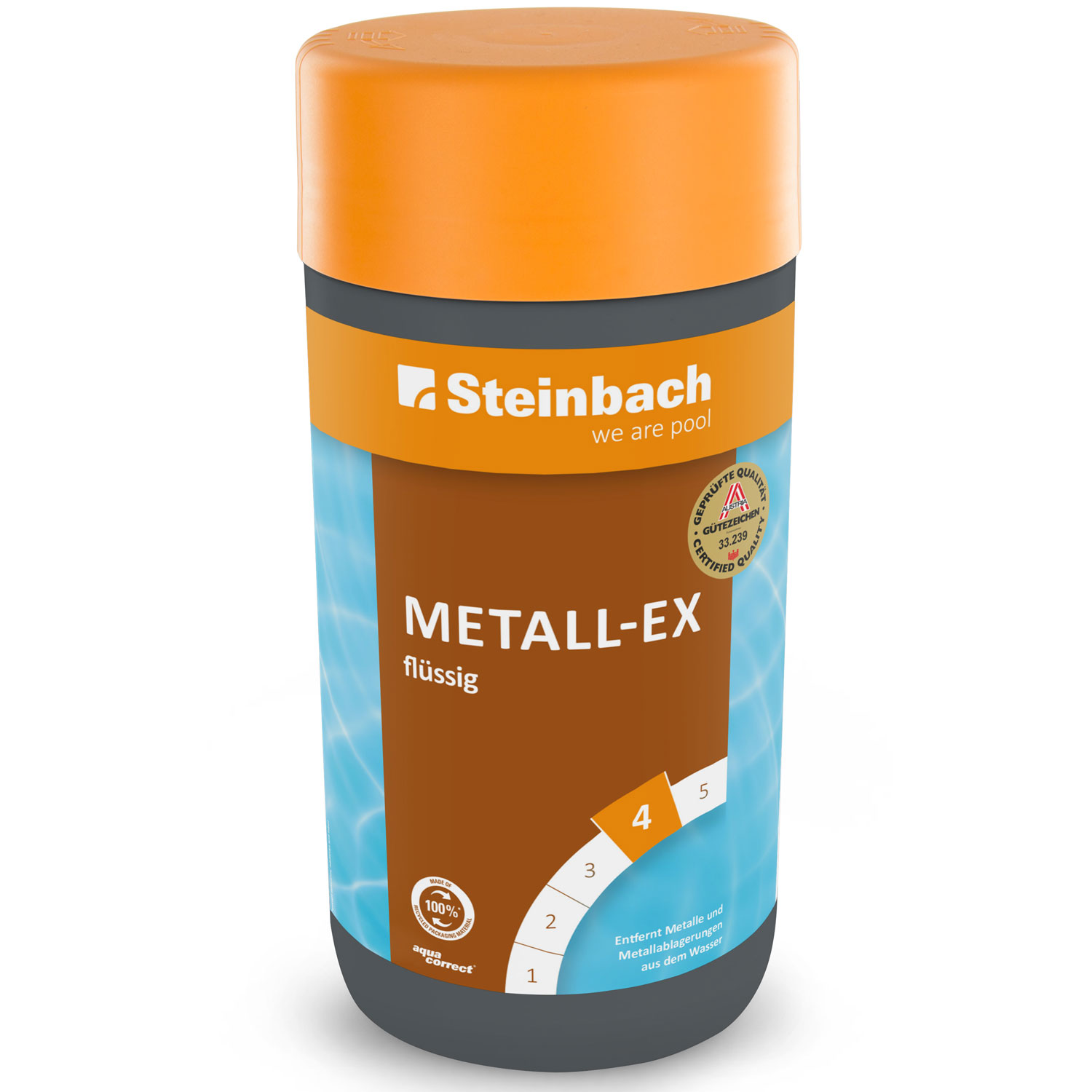 1l Metall- Ex flüssig 0755401 entfernt Metalle und Metallablagerungen