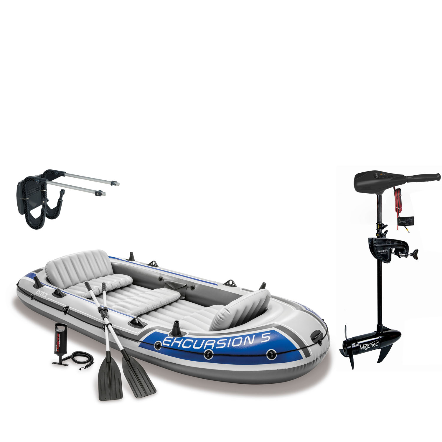 Intex Schlauchboot Excursion 5 Set