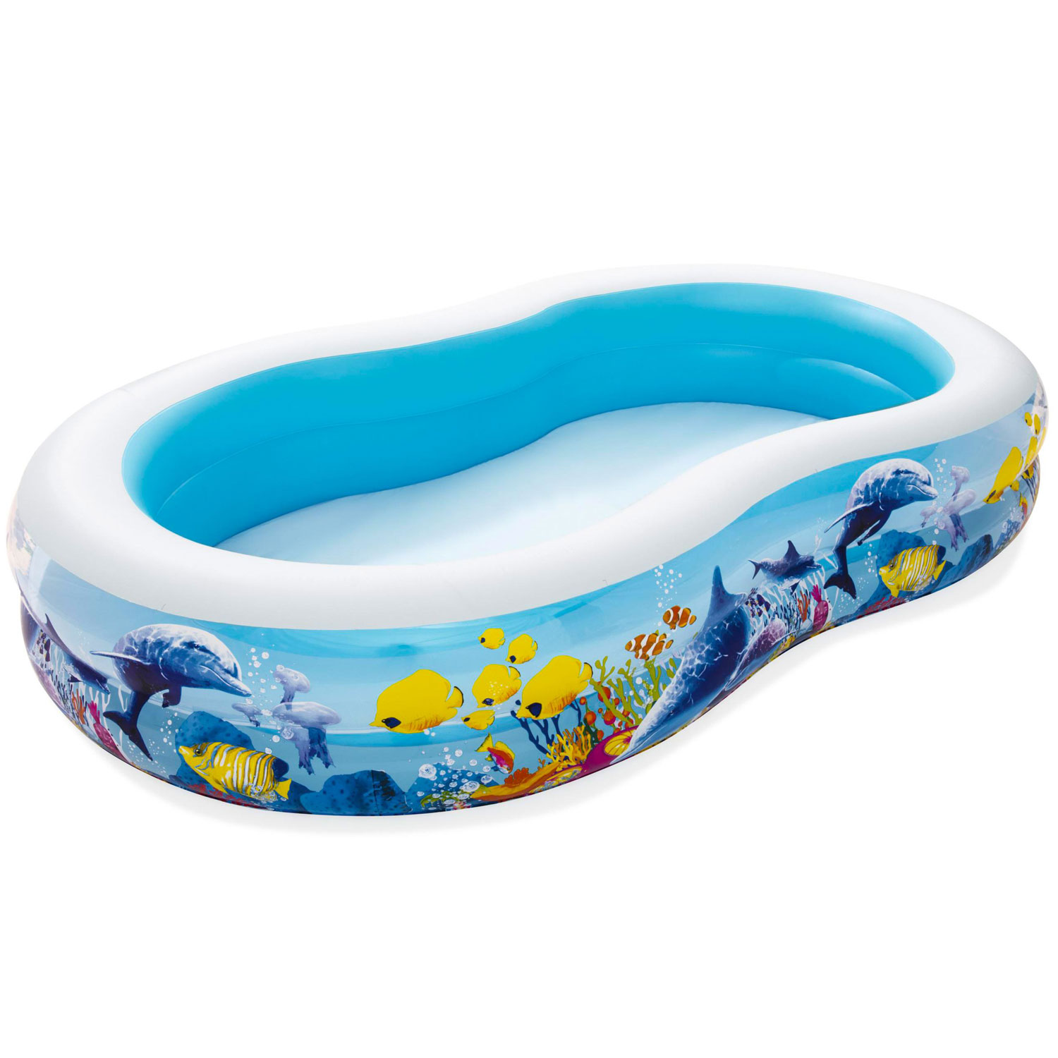 Bestway Family Pool Sea Ground 262 x 157 x 46 cm oval