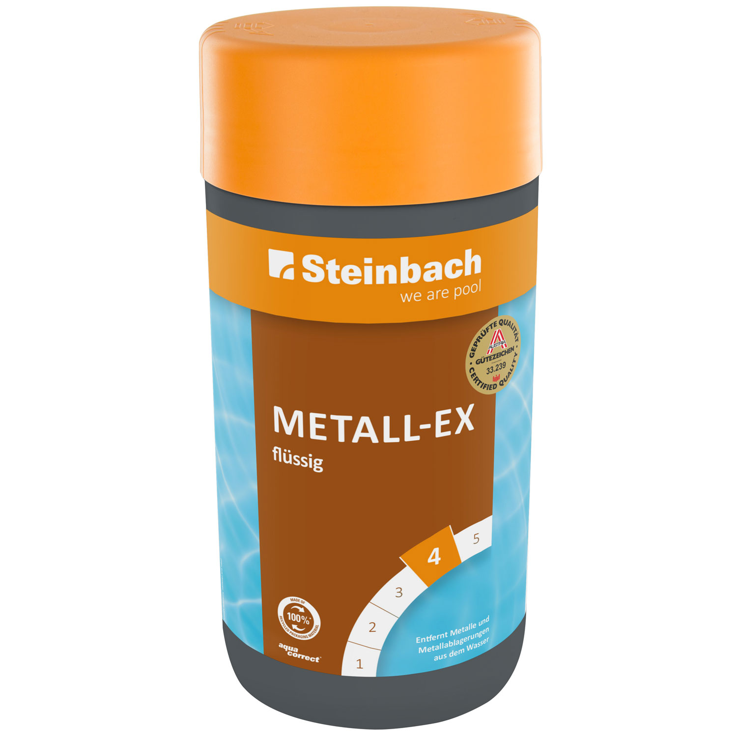 1l Metall- Ex flüssig 0755401 entfernt Metalle und Metallablagerungen